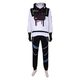 ISO VALORANT Cosplay Kostüm Set Halloween Karneval Weiß Outfits